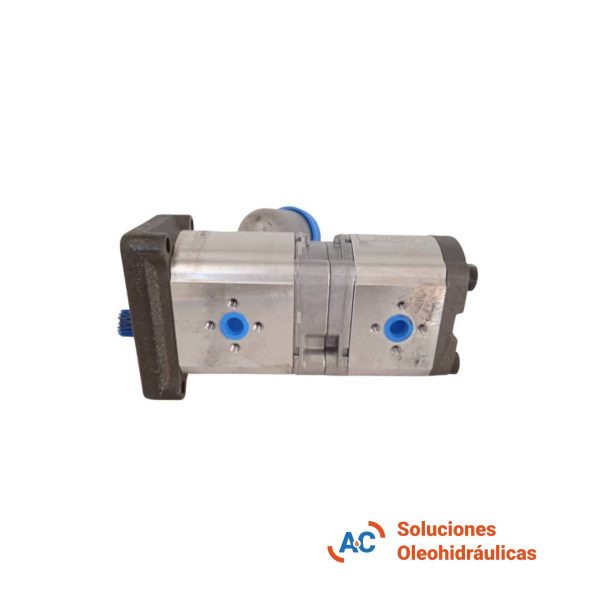 Bomba doble a engranajes 22cc + 11cc - Rexroth - A&C Soluciones