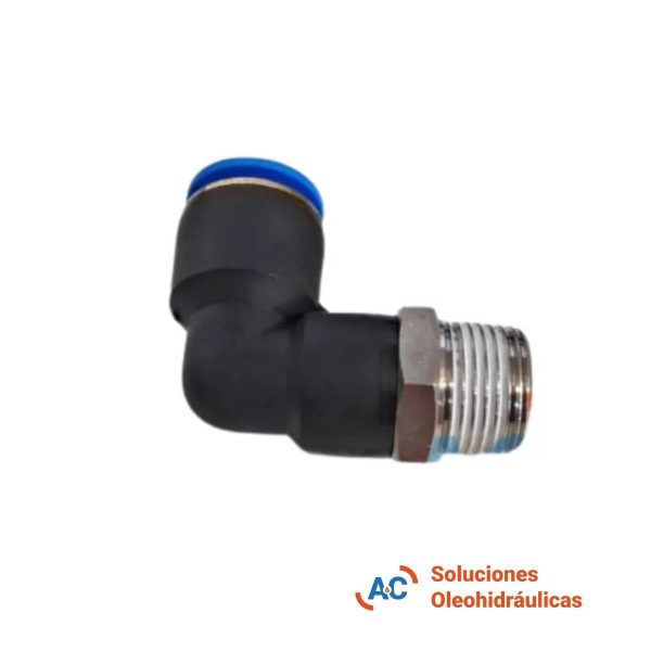 Conector automático codo - A&C Soluciones