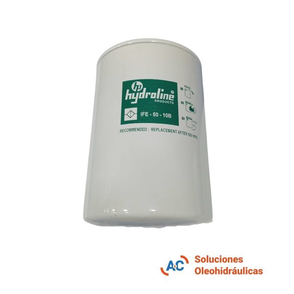 Filtros unidad sellada 50 - 10 mic - 1"1/4 bspp - Hydroline - A&C Soluciones